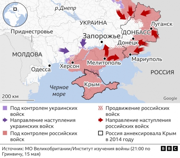 В Херсоне начинается гуманитарный кризис