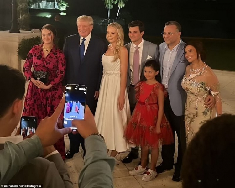 Донька Дональда Трампа вийшла заміж: усі подробиці казкового весілля