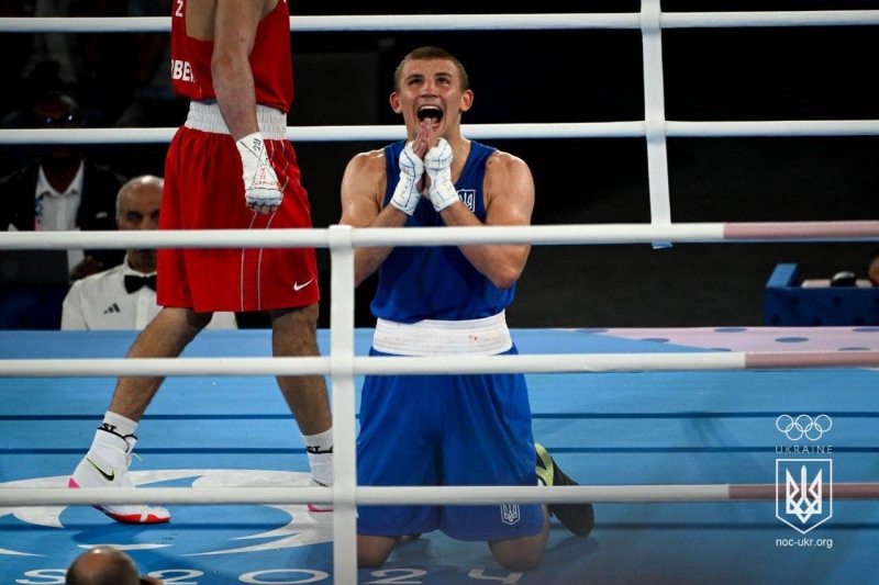 Український боксер Хижняк став олімпійським чемпіоном Парижа-2024 (фото, відео)
