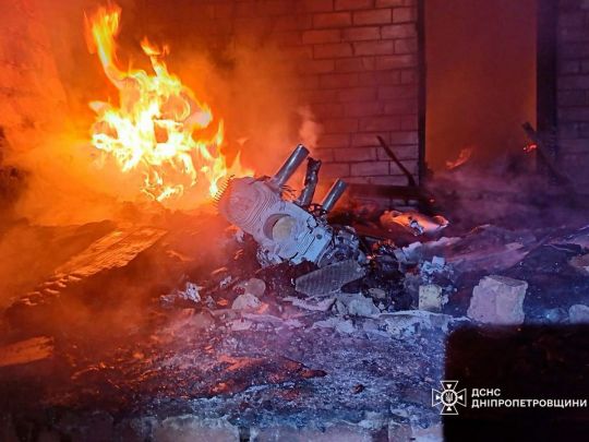 Дніпропетровщина постраждала внаслідок нічної атаки дронів росіян (фото)