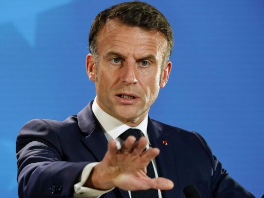«У наступні вісім-десять днів ми посилимо тиск на росію», — Макрон