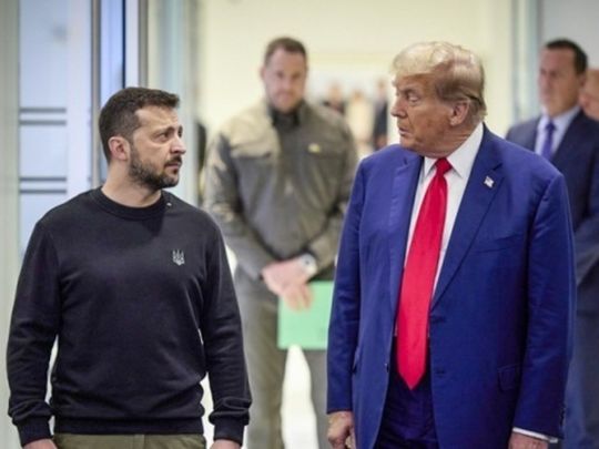 Зеленський заявив Трампу, що&nbsp;готовий до&nbsp;прямих перемовин із&nbsp;путіним