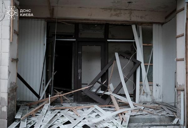 На&nbsp;Лук'янівку знову прилетіло: Київ став ціллю нічного ракетно-дронового удару росіян (фото, відео)