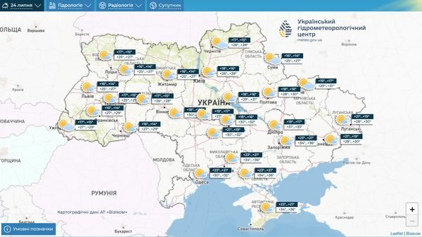 Сорокаградусна спека та&nbsp;зливи зі&nbsp;шквалами: за&nbsp;прогнозами синоптиків, на&nbsp;українців чекає контрастний тиждень