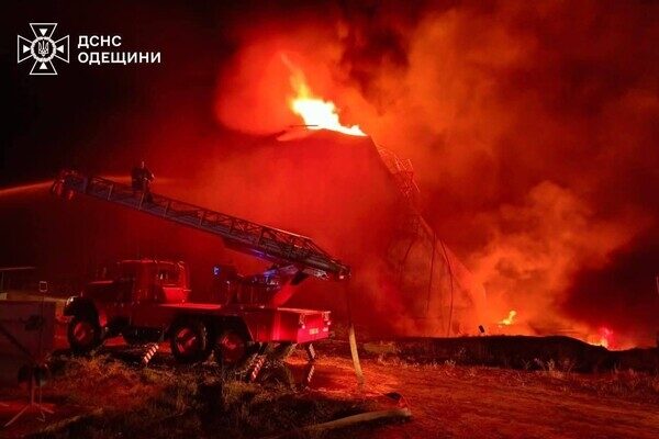 Ночной удар по Измаилу на Одесчине: есть раненый и повреждения (обновлено)