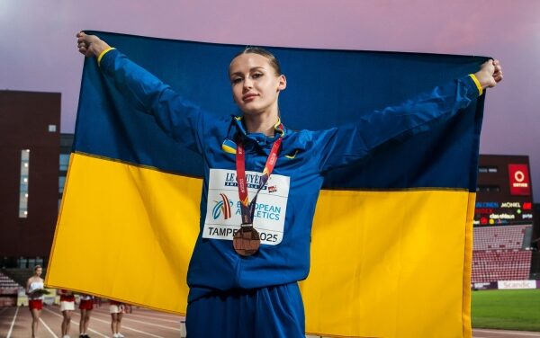 Одеська спортсменка завоювала першу в історії одеської легкої атлетики медаль юніорського чемпіонату Європи