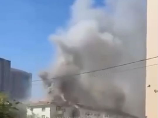 Дрони вдарили по&nbsp;флоту рф: в&nbsp;Новоросійську масштабна пожежа