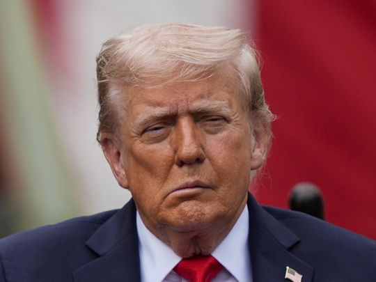 У&nbsp;Трампа запідозрили інсульт: журналісти звернули увагу на&nbsp;перекошене обличчя