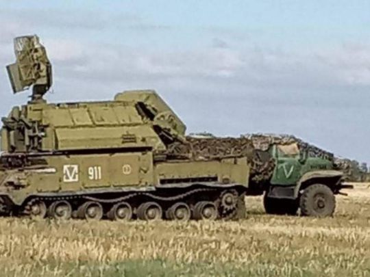 Партизани &laquo;АТЕШ&raquo; фіксують катастрофічний стан ППО рф&nbsp;на&nbsp;Запорізькому фронті: ворог буксирує пускові установки тягачами (фото)