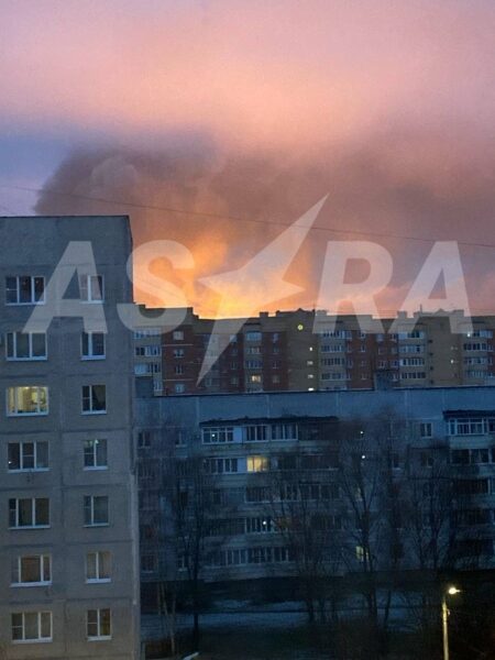 Після атаки дронів у&nbsp;Московській області виникла маштабна пожежа: горить Шатурська ДРЕС (фото, відео)