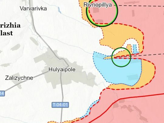 Російські війська вже за&nbsp;кілька кілометрів від Гуляйполя і&nbsp;намагаються взяти місто зі&nbsp;сходу