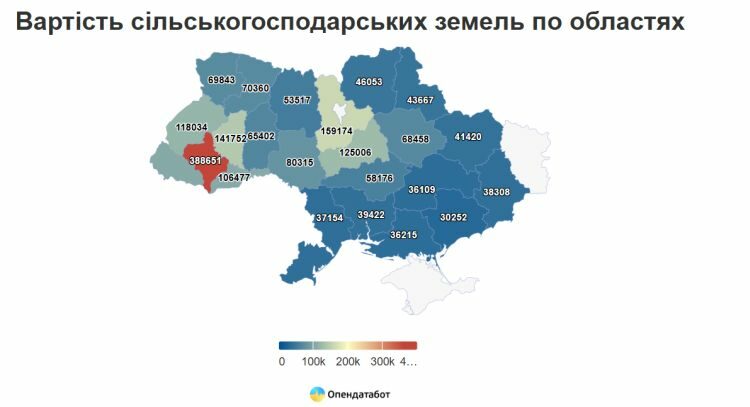 В&nbsp;Україні помітно переписали ціни на&nbsp;землю: скільки тепер коштує гектар