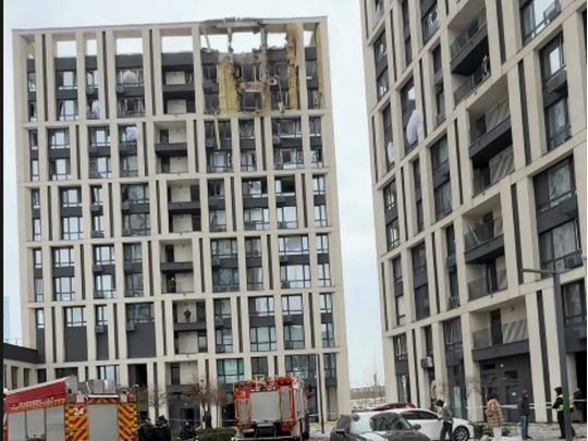 Дружина Павліка опинилася в&nbsp;епіцентрі вибухів у&nbsp;Києві і&nbsp;показала, що&nbsp;сталося з&nbsp;їхнім будинком