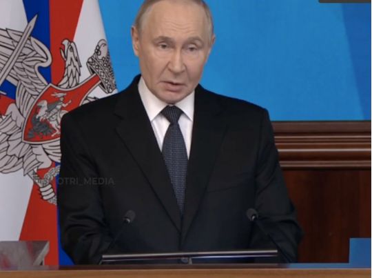 путін пригрозив продовжити захоплення України і&nbsp;прискорити темпи наступу