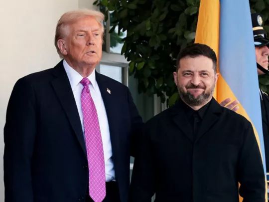 &laquo;Треба бути реалістом&raquo;: Трамп тисне на&nbsp;Зеленського щодо завершення війни, корупції та&nbsp;виборів