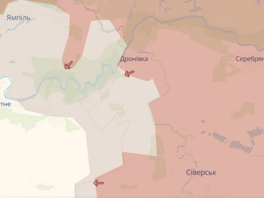 На&nbsp;Словʼянському напрямку йдуть запеклі бої: росія нарощує сили у&nbsp;Серебрянському лісі для штурму Дронівки