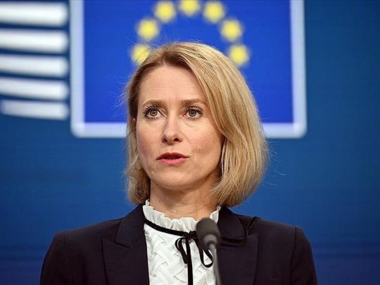 &laquo;Підрив спільного процвітання&raquo;: Каллас пояснила, чому скандал з&nbsp;Гренландією не&nbsp;на&nbsp;користь України