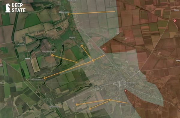 росія захопила Андріївку на&nbsp;Сумщині та&nbsp;просунулася на&nbsp;Донеччині&nbsp;&mdash; DeepState