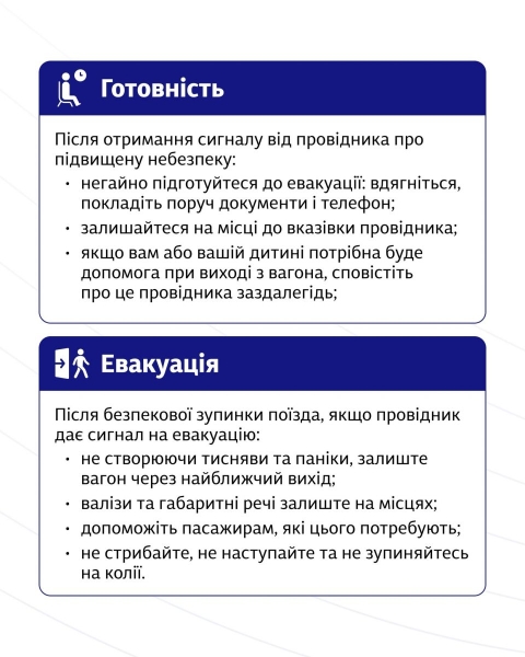 Кидайте валізи і&nbsp;біжіть: Укрзалізниця оновила інструкції: як&nbsp;діяти під час обстрілу в&nbsp;поїзді