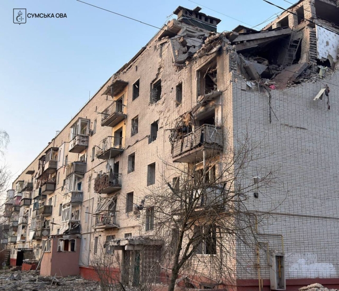 Після масованої атаки безпілотниками росіяни завдали по&nbsp;Харкову ракетного удару (фото)
