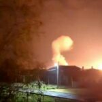Залізнична інфраструктура вражена внаслідок удару по Новочеркаську в Ростовській області рф (відео)
