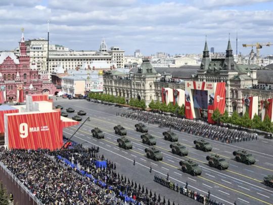 путін боїться власного параду: Естонія викрила слабкість кремля