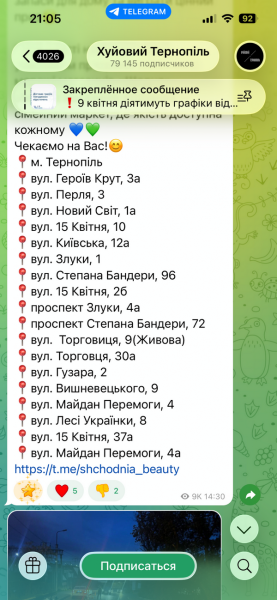 Анонімна сила Telegram: ЗМІ про те, як регіональні пабліки Поділля впливають на війну, політику та громадську думку